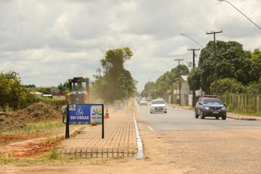 Prefeitura de Boa Vista inicia obras de duplicação da Av. Venezuela