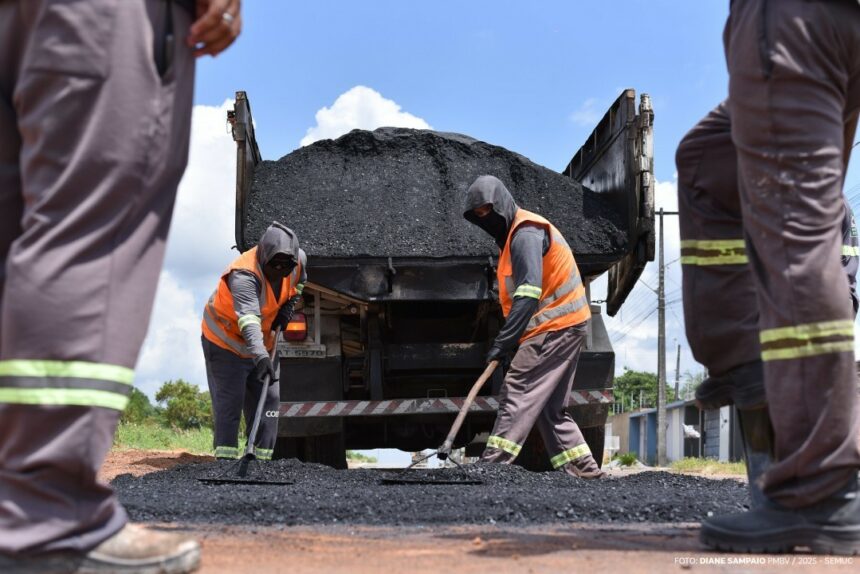 Operação Tapa Buraco: Prefeitura de Boa Vista intensifica manutenção das vias em toda a cidade