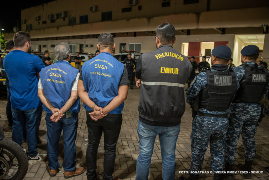 Prefeitura realiza operação conjunta para garantir segurança e uso adequado das praças públicas