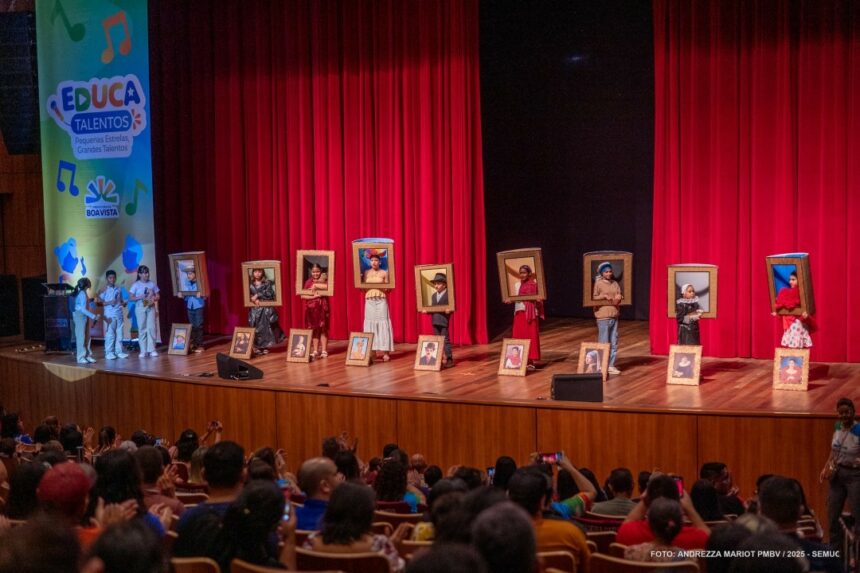Exposição artística e Festival Educa Talentos celebram criatividade e sensibilidade nas escolas de Boa Vista