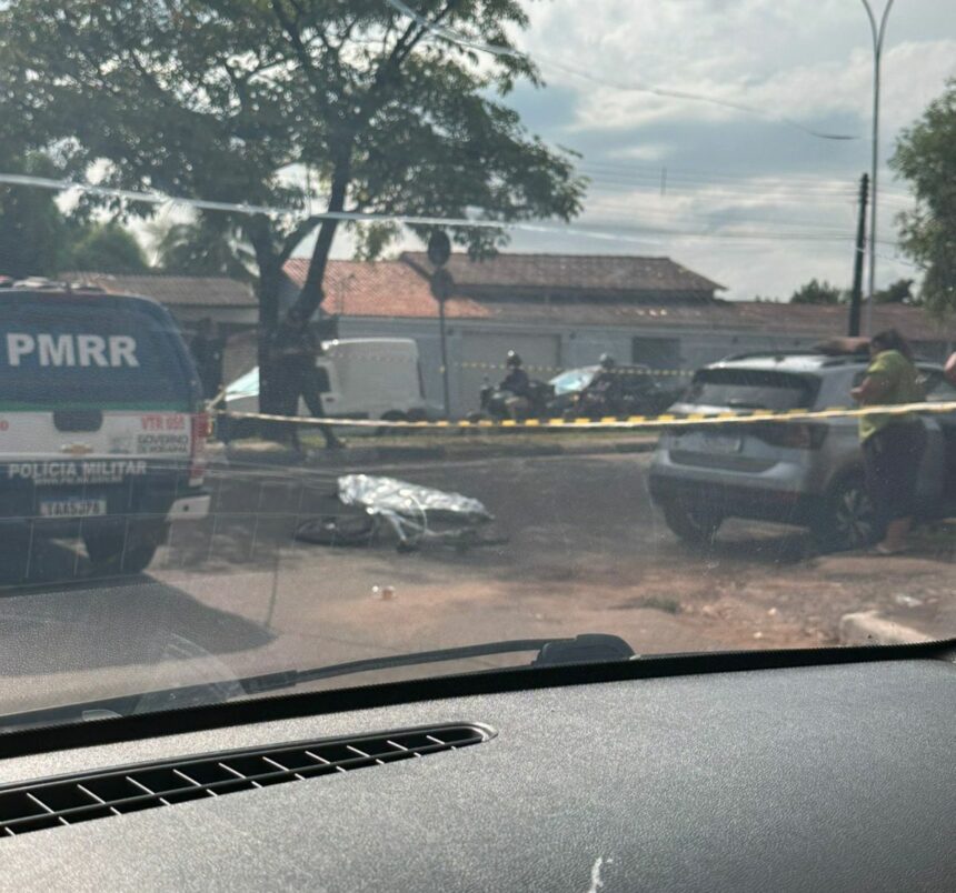 Estudante morre atropelada por caçamba durante caminho para a escola em Boa Vista