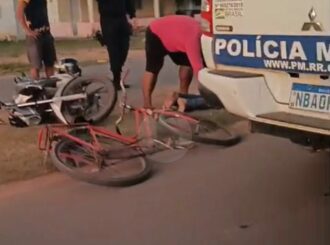 Ciclista morre após ser atingido por motocicleta em Normandia