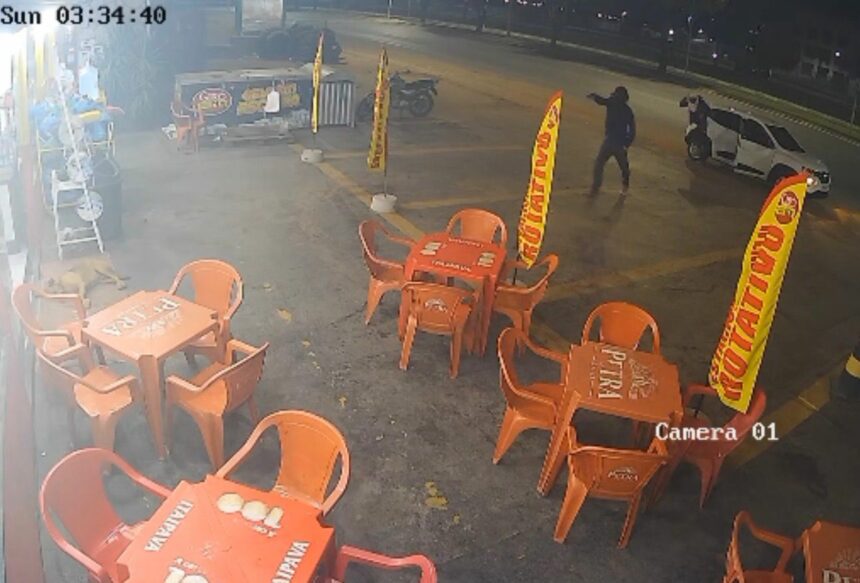 Trio armado assalta conveniência em Boa Vista e foge; veja vídeo