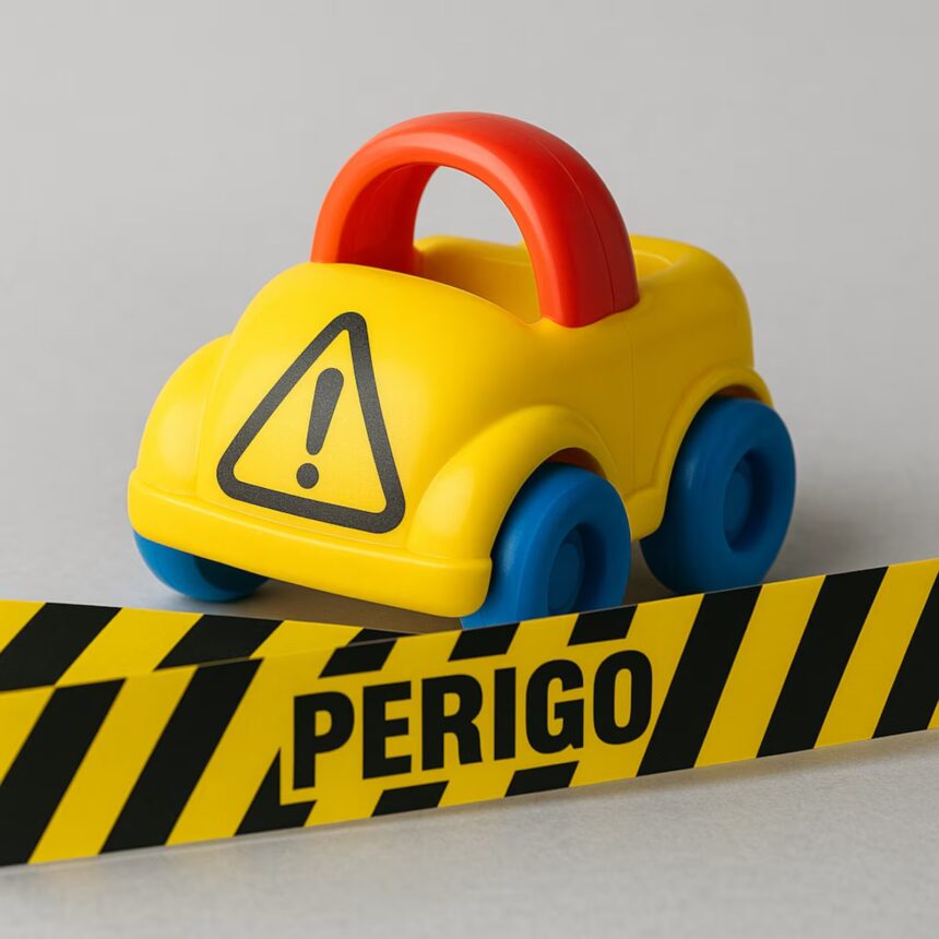 Brinquedos vendidos no Brasil apresentam metais tóxicos acima dos limites de segurança