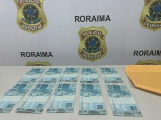 Homem compra cédulas falsas pela internet, recebe pelos Correios e acaba sendo flagrado pela PF em Roraima