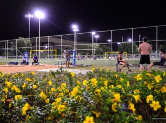 Quadras de esporte do Complexo Ayrton Senna recebem manutenção