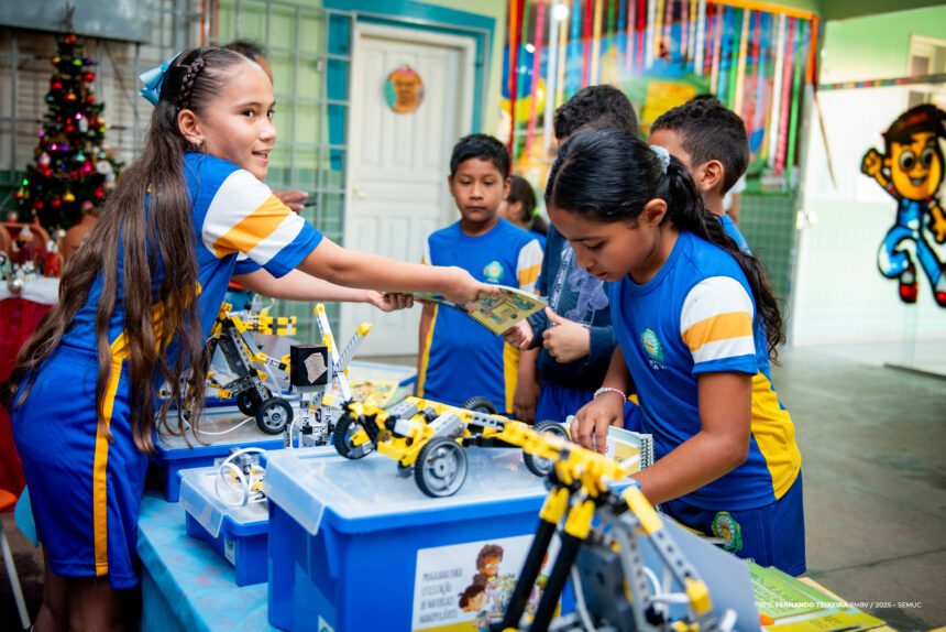 Tecnologia e aprendizagem: robôs e criatividade movimentam a 1ª Mostra Tech em escola de Boa Vista