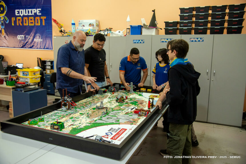 Alunos de Robótica da Prefeitura de Boa Vista se preparam para competição internacional