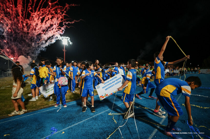 Inclusão e espírito esportivo marcam abertura da 4ª edição dos Jogos das Escolas da Rede Municipal