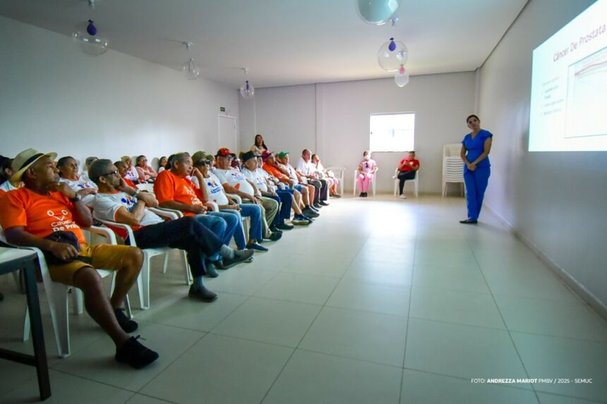 UBS Dalmo Feitosa promove ação com idosos do projeto Cabelos de Prata