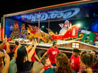 Caravana da Coca-Cola percorre pelos principais pontos turísticos e encanta famílias em Boa Vista
