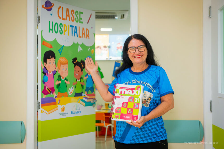 Hospital da Criança mantém rotina escolar de pacientes durante internação