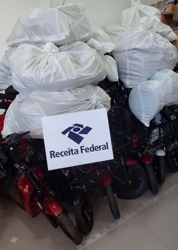 Operação da Receita Federal combate a comercialização ilegal de bicicletas elétricas em lojas de Boa Vista