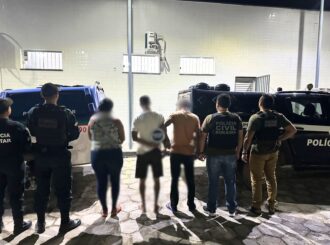 Três pessoas da mesma família são presas suspeitas de tráfico de drogas em Rorainópolis