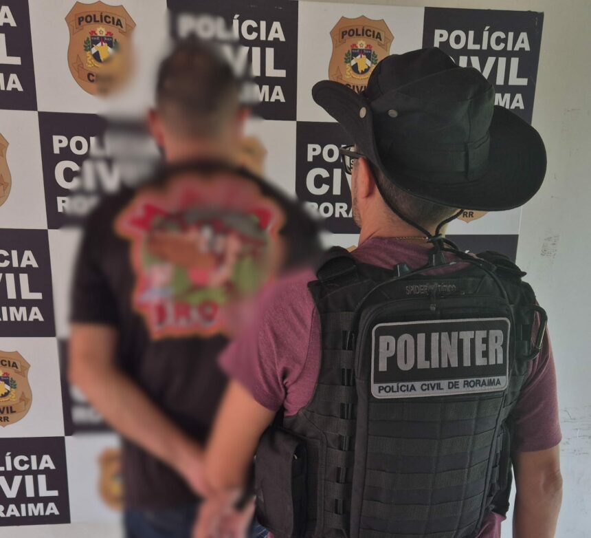 Homem que invadiu casa da ex-companheira e a agrediu com uma sanduicheira é preso por quebrar medida protetiva em Boa Vista