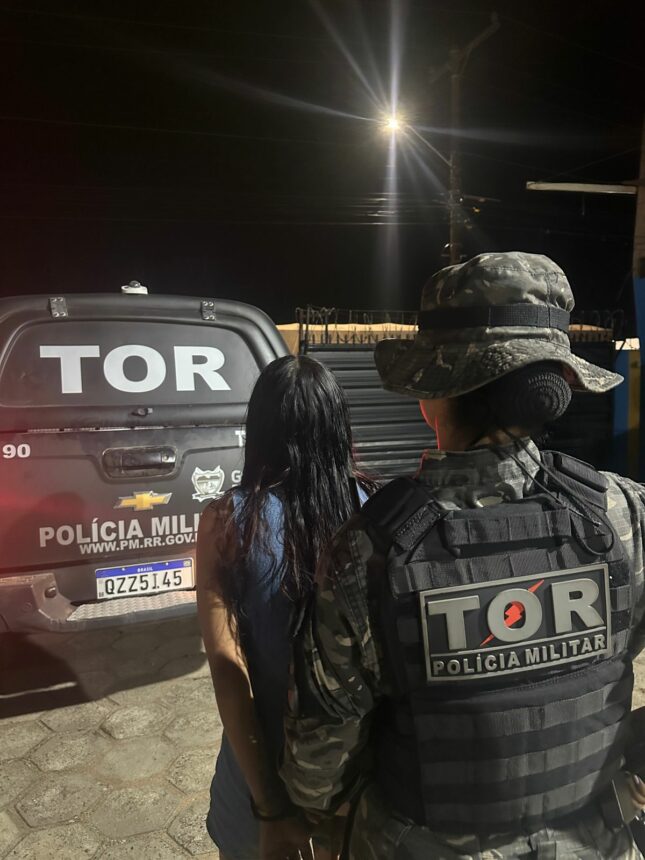 Foragida: mulher investigada por participação em ‘cemitério clandestino’ é presa por policiais do TOR, em Boa Vista; veja vídeo