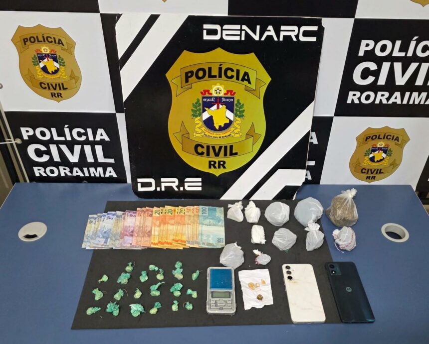 Traficante de 61 anos é preso no Cauamé