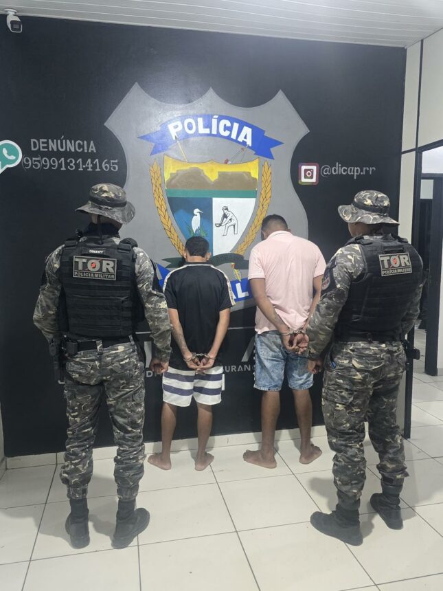 Albergados são presos no bairro Laura Moreira, em Boa Vista
