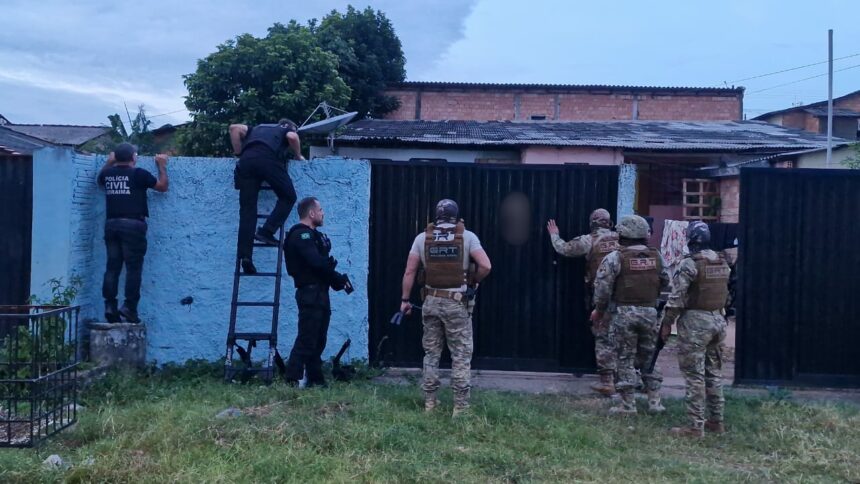 Operação mira suspeitos de envolvimento na morte de foragido da Justiça, em Boa Vista
