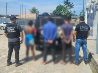 Trio é preso e dois adolescentes são apreendidos por furtos e tráfico de drogas em Rorainópolis