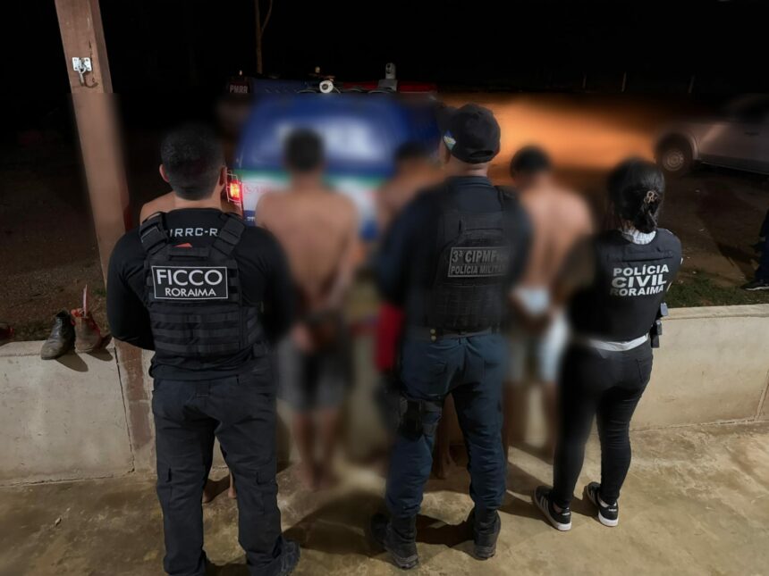 Líder do Comando Vermelho em Roraima é preso após cerco policial no interior