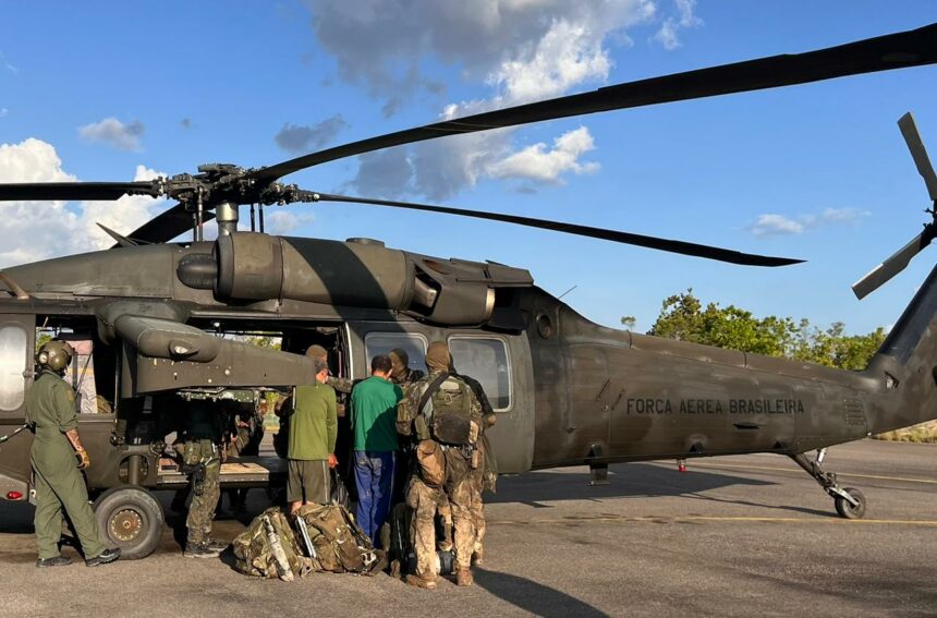 Operação Catrimani II: quatro suspeitos de garimpo ilegal na Terra Indígena Yanomami são detidos por militares do Exército