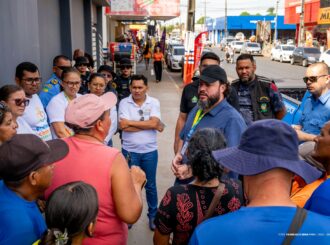 Guarda Municipal orienta ambulantes durante as festas de fim de ano