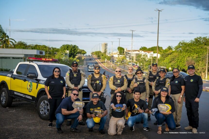 Blitz alerta motoristas sobre direção responsável nas festas de fim de ano em Boa Vista