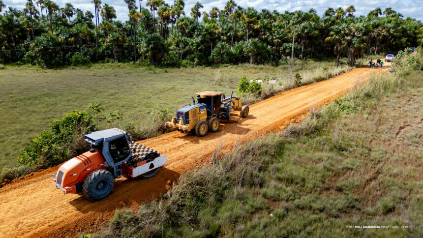 Prefeitura de Boa Vista recupera vicinais da região do Truaru