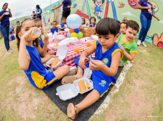 Prefeitura de Boa Vista inaugura parque infantil na Escola Emília Rios Peixoto