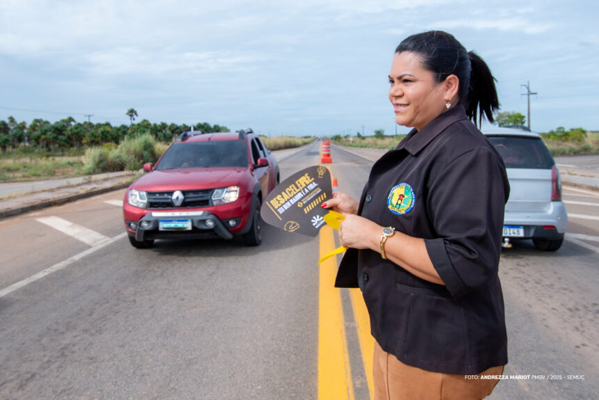 Smtran integra operação nacional de fiscalização e segurança no trânsito