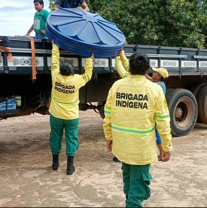 Comunidade Indígena Sucuba recebe materiais para fortalecer agricultura