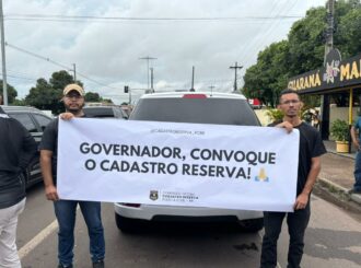 Em manifestação, aprovados no concurso da Polícia Civil voltam a cobrar convocação ao Governo