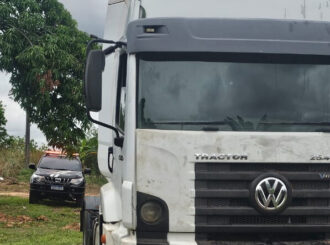 Caminhão financiado de forma fraudulenta é localizado; polícia investiga suspeita de estelionato