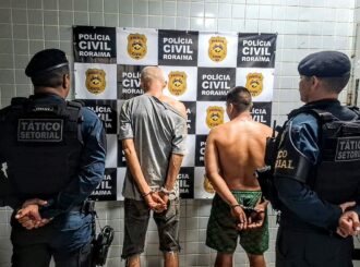 Dois são presos por tráfico de drogas e porte ilegal de armas no Cambará