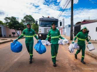 Em Boa Vista, cerca de 400 toneladas de resíduos são recolhidas diariamente