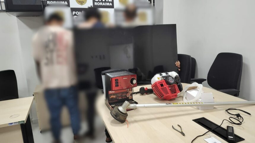 Autores de três furtos da mesma residência são identificados