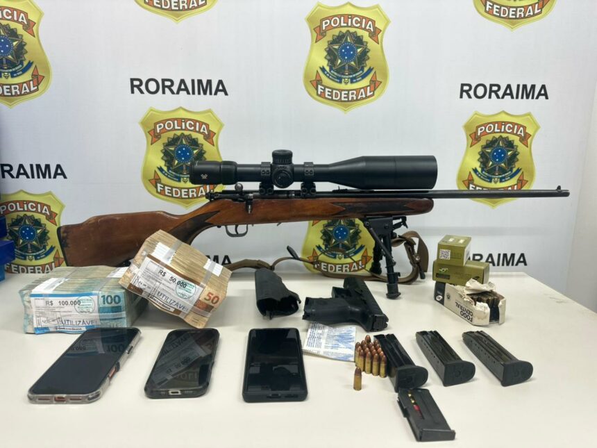 PM e empresário são conduzidos à Polícia Federal após saque de R$ 150 mil em Boa Vista