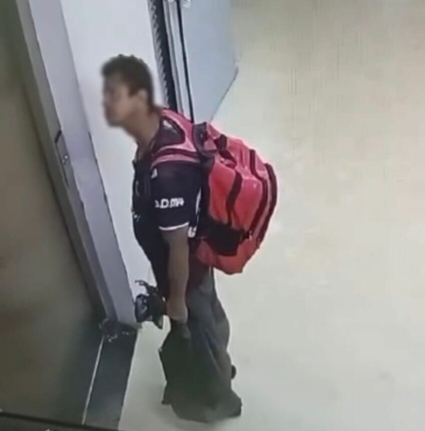 Homem furta microscópio do HGR; ação foi flagrada por câmeras de segurança