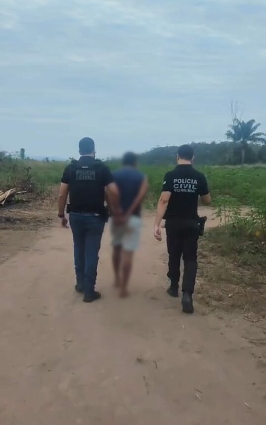Dupla é presa por matar mulher após vítima negar relações sexuais no interior de RR