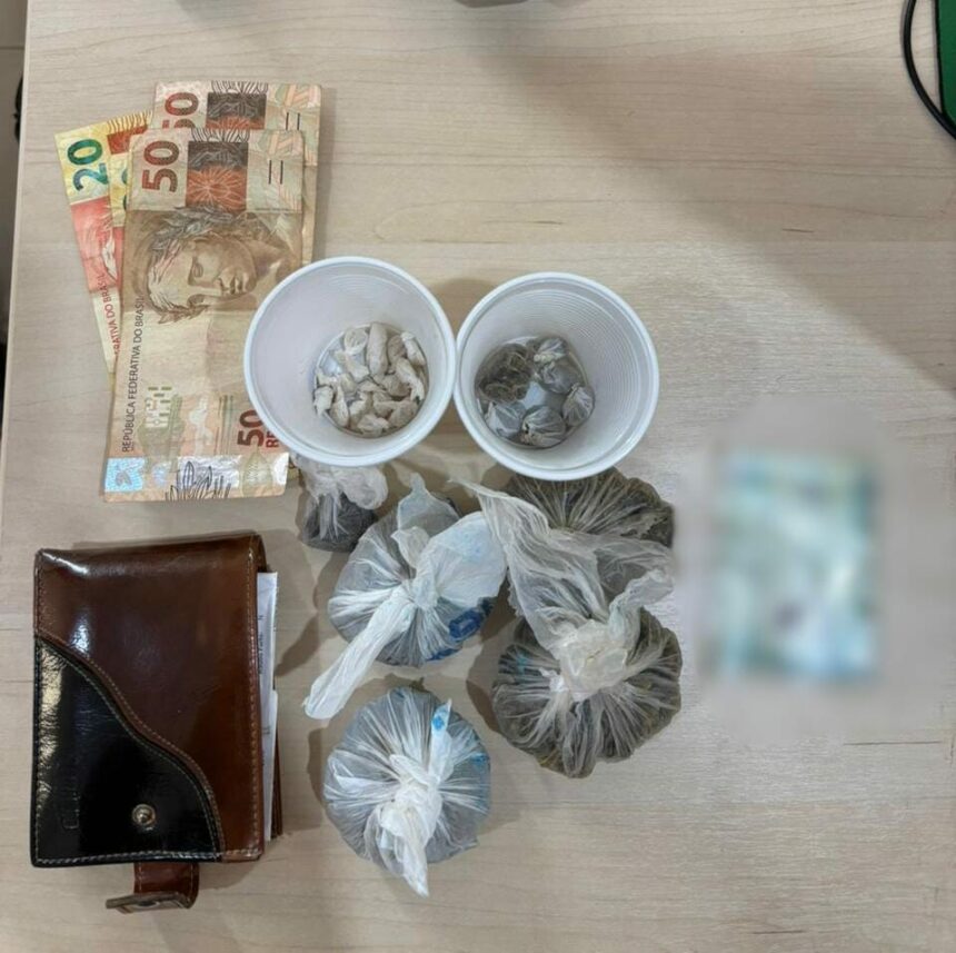 Jovem é preso por tráfico de drogas em Alto Alegre