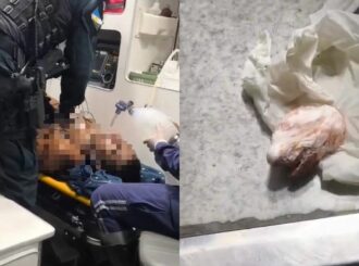 Policiais salvam homem que engoliu pacote de cocaína
