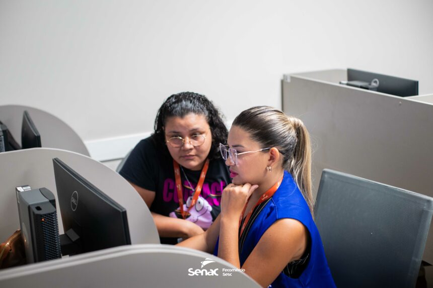 Senac Roraima abre turmas gratuitas para curso de informática em Caracaraí