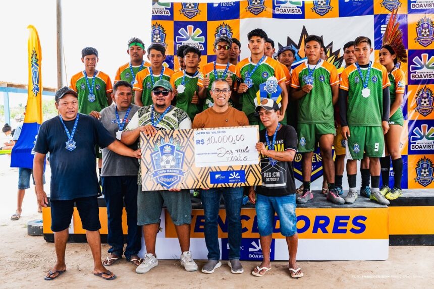 Comunidades celebram final da 3ª Copa Macuxi com alegria e valorização da cultura indígena