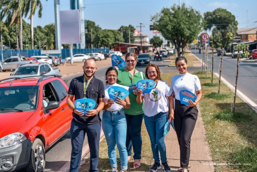 Blitz educativa orienta população sobre riscos do trabalho infantil