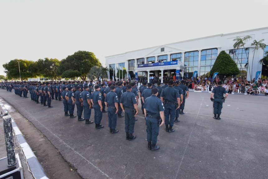 Menos da metade dos policiais militares de Roraima atuam nas ruas