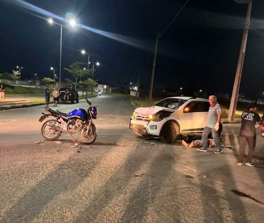 Eletricista morre após colidir motocicleta frontalmente com outro veículo no Equatorial