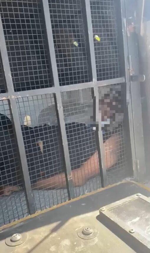 Homem ameaça equipe médica, xinga policiais e danifica viatura em Boa Vista