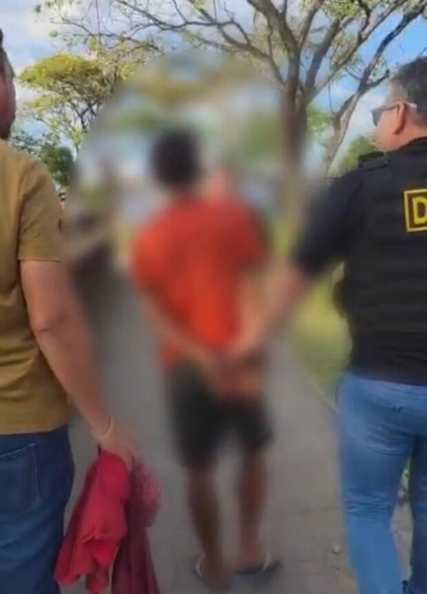 Suspeito de ameaçar com faca e estuprar mulher em terreno baldio no bairro dos Estados é preso