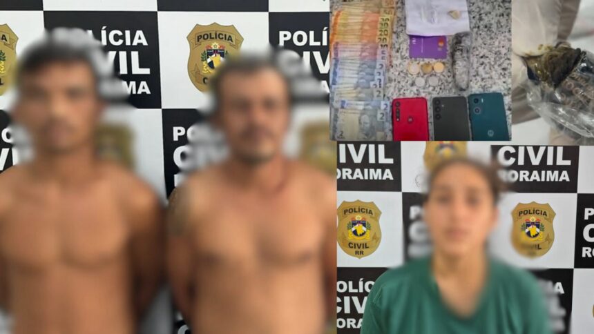 Três pessoas são presas por envio de drogas pelos Correios em Caracaraí